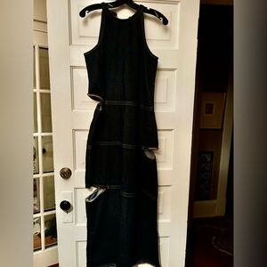 Stylish Dark Denim Dress